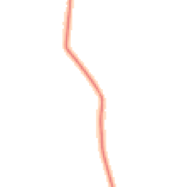 Daytime road noise heatmap for LE9 7QG