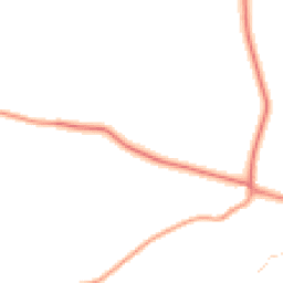 Daytime road noise heatmap for LE9 7QN