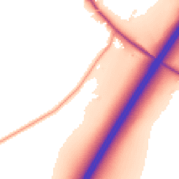 Daytime road noise heatmap for LE9 7SE