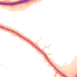 Daytime road noise heatmap for LE9 7SF