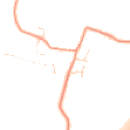 Daytime road noise heatmap for LE9 7TA