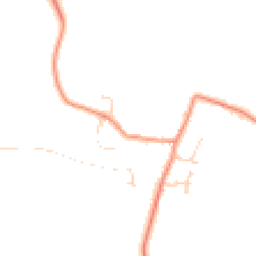 Daytime road noise heatmap for LE9 7TE
