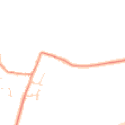 Daytime road noise heatmap for LE9 7TF
