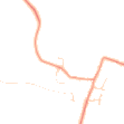 Daytime road noise heatmap for LE9 7TH