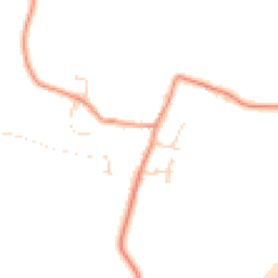 Daytime road noise heatmap for LE9 7TU