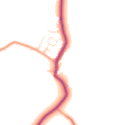 Daytime road noise heatmap for LE9 8JH
