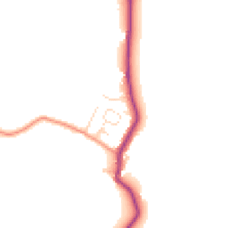 Daytime road noise heatmap for LE9 8JQ