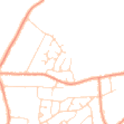 Daytime road noise heatmap for LE9 8LE
