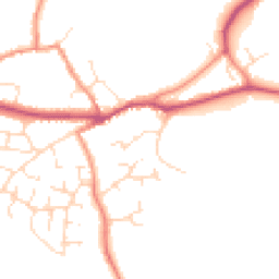 Daytime road noise heatmap for LE9 9DW