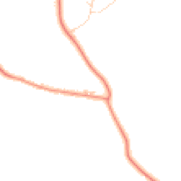 Daytime road noise heatmap for LE9 9FQ