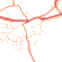 Daytime road noise heatmap for LE9 9FX