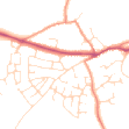 Daytime road noise heatmap for LE9 9GJ