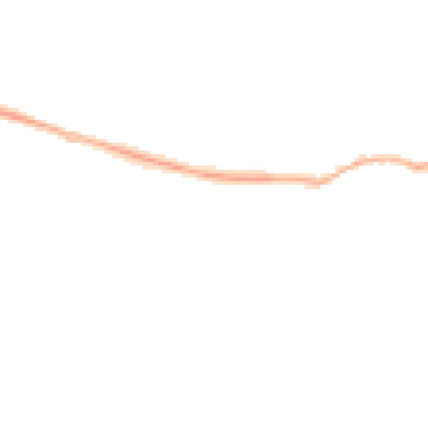 Night-time road noise heatmap for LE9 9GJ