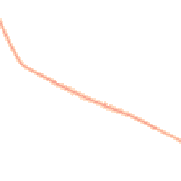 Night-time road noise heatmap for LE9 9JJ
