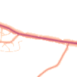Daytime road noise heatmap for LE9 9LG