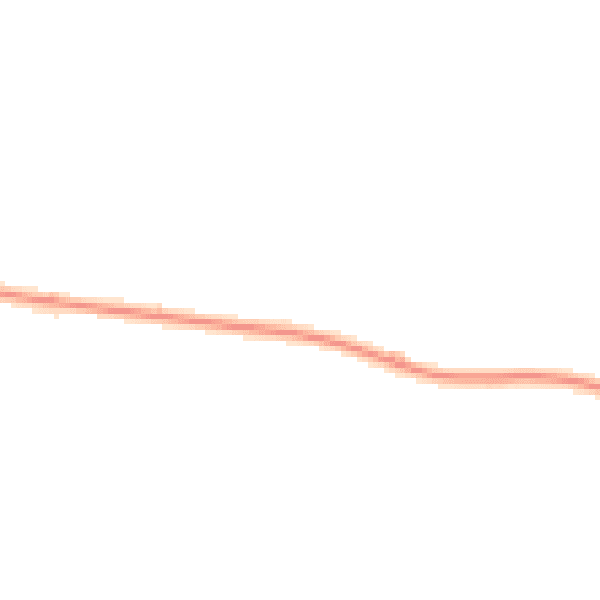 Night-time road noise heatmap for LE9 9LJ