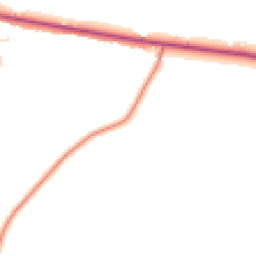 Daytime road noise heatmap for LE9 9LN