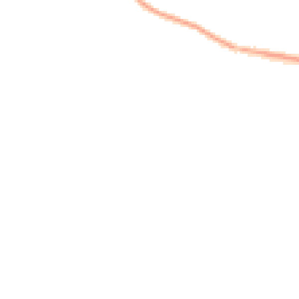 Night-time road noise heatmap for LE9 9NS