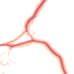 Daytime road noise heatmap for LE9 9QS