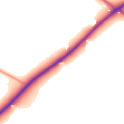 Daytime road noise heatmap for LE9 9RE