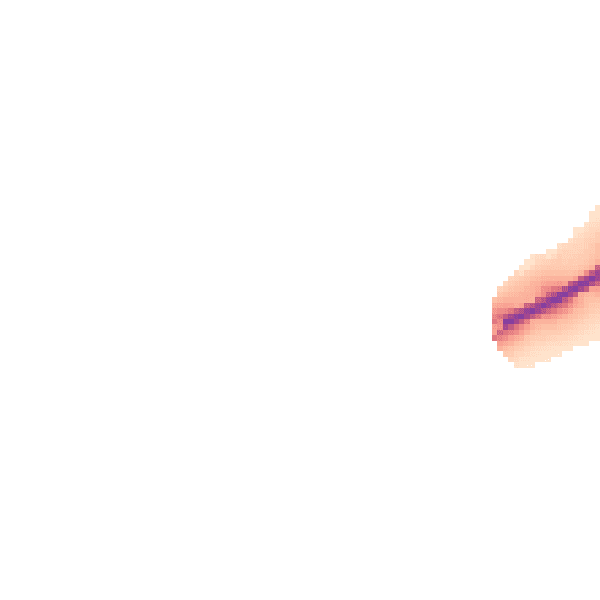 Daytime road noise heatmap for LL13 9FW