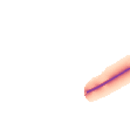 Daytime road noise heatmap for LL13 9YY