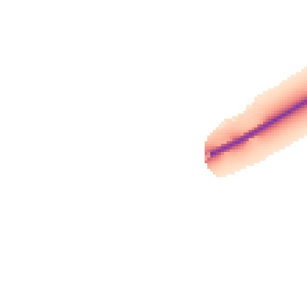 Daytime road noise heatmap for LL13 9YZ