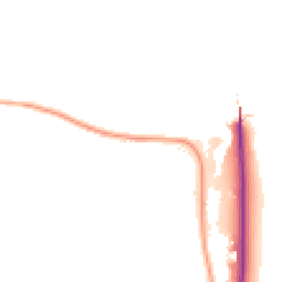 Night-time road noise heatmap for LL14 5DF