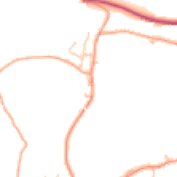 Daytime road noise heatmap for LL14 5LJ
