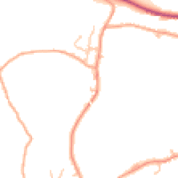 Daytime road noise heatmap for LL14 5LP
