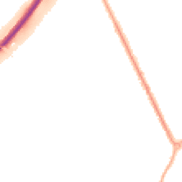 Night-time road noise heatmap for LN1 1AG
