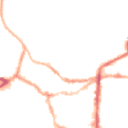 Night-time road noise heatmap for LN1 1EN