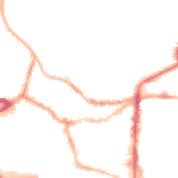 Night-time road noise heatmap for LN1 1ES