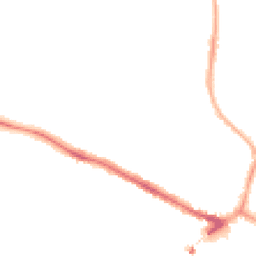 Night-time road noise heatmap for LN1 1PU