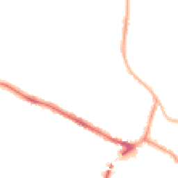Night-time road noise heatmap for LN1 1PY