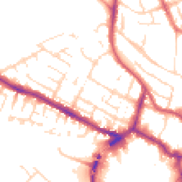 Daytime road noise heatmap for LN1 1QP