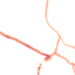 Night-time road noise heatmap for LN1 1QP