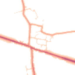 Daytime road noise heatmap for LN1 2AG