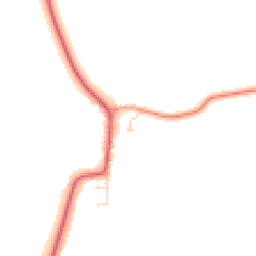 Daytime road noise heatmap for LN1 2BD