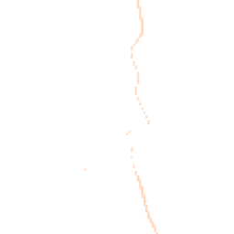 Night-time road noise heatmap for LN1 2DE