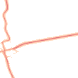 Daytime road noise heatmap for LN1 2DG