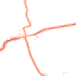 Daytime road noise heatmap for LN1 2DH