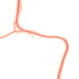 Daytime road noise heatmap for LN1 2EF