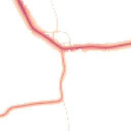 Daytime road noise heatmap for LN1 2ER
