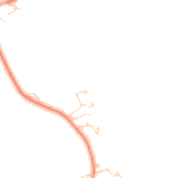 Daytime road noise heatmap for LN1 2FZ