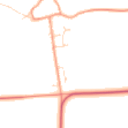 Daytime road noise heatmap for LN1 2GB