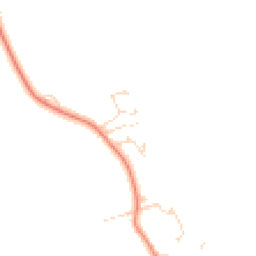 Daytime road noise heatmap for LN1 2GS