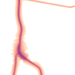 Daytime road noise heatmap for LN1 2HF