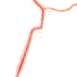 Daytime road noise heatmap for LN1 2LQ