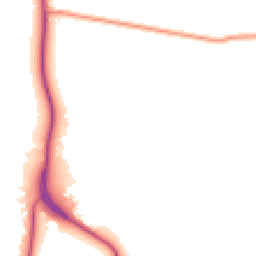 Daytime road noise heatmap for LN1 2NZ